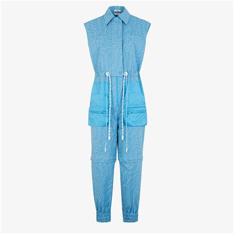 fendi blue jumpsuit